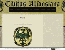 Tablet Screenshot of civitasalidosiana.org